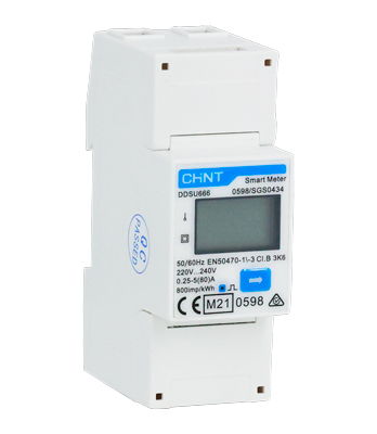 Medidor de Energía 2P RS485 MID 220/230V 5(80)A